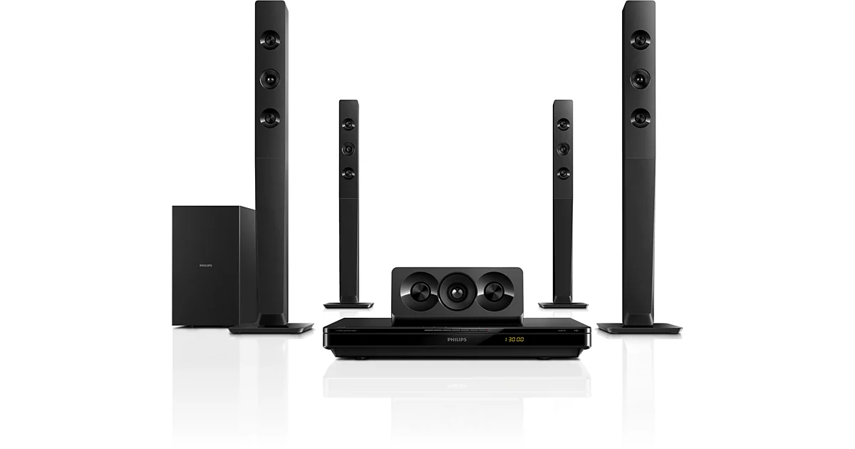 Philips Home Cinéma Blu-ray 3D 5 enceintes