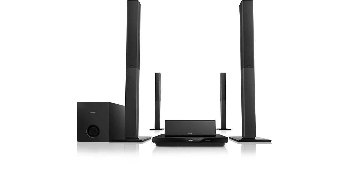 Philips Home Cinéma Blu-ray 3D 5 enceintes