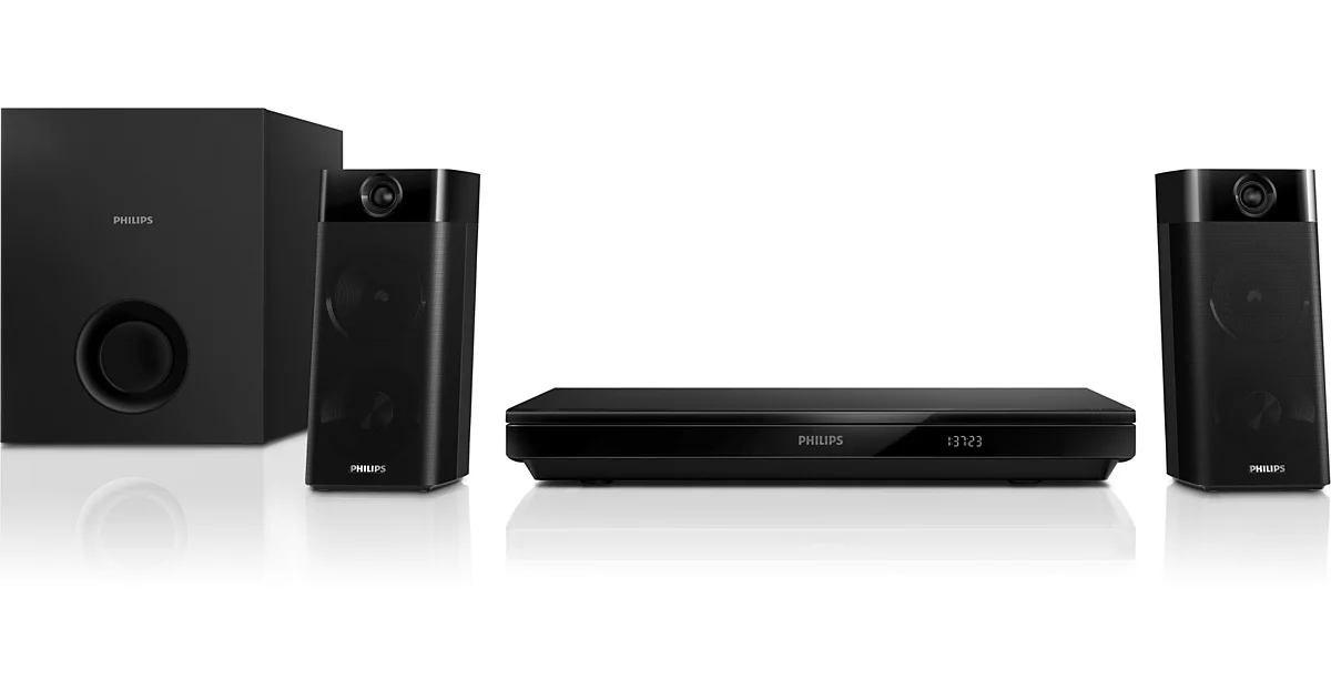 Philips Home Cinéma Blu-ray 3D 2 enceintes