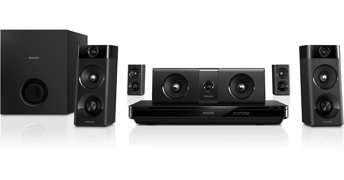 Philips Home Cinéma Blu-ray 3D 5 enceintes