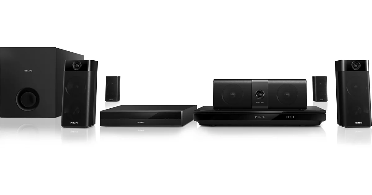 Philips Home Cinéma Blu-ray 3D 5 enceintes