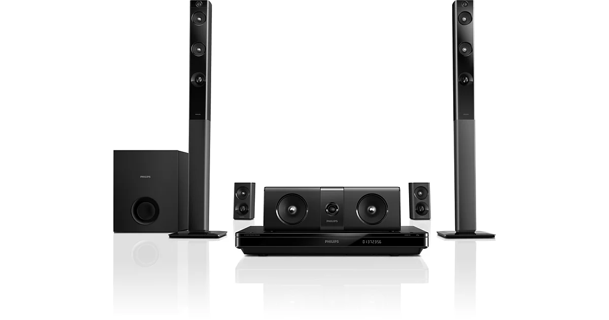 Philips Home Cinéma Blu-ray 3D 5 enceintes