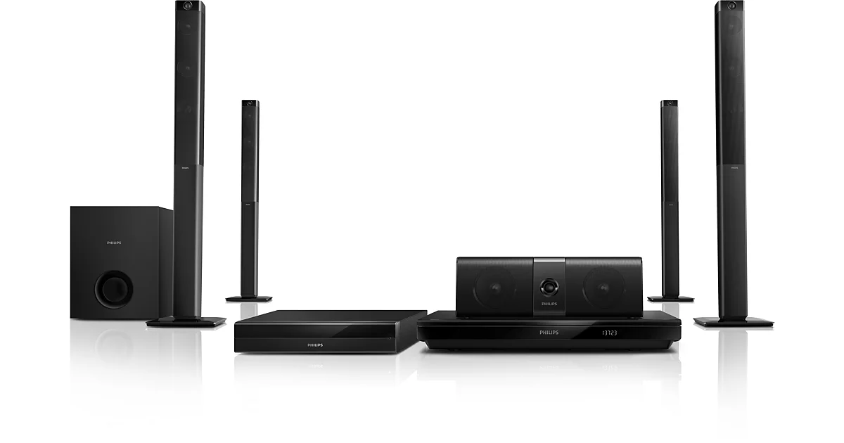Philips Home Cinéma Blu-ray 3D 5 enceintes