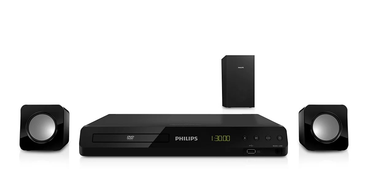 Philips Home Cinéma DVD 2 enceintes