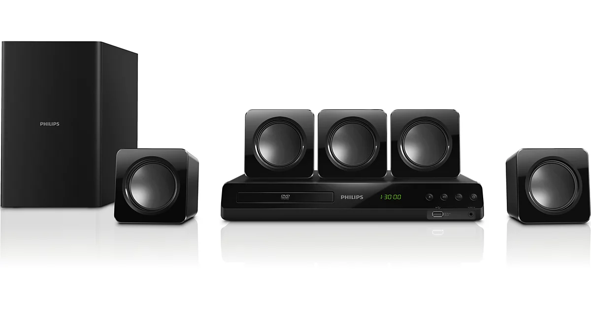 Philips Home Cinéma DVD 5 enceintes