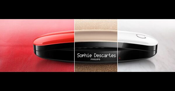 Philips Téléphone fixe sans fil Design Luceo