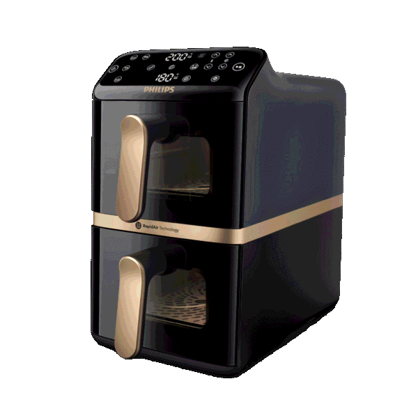 Philips airfryer 4000 série stacked dual basket NA462/70