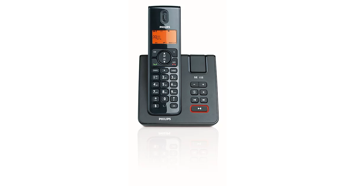 Philips Téléphone fixe sans fil avec répondeur