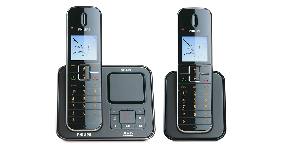 Philips Téléphone fixe sans fil avec répondeur