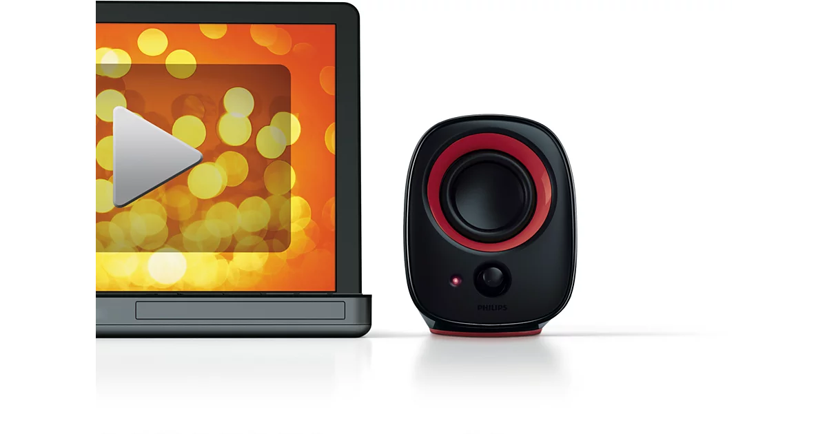Philips Enceintes USB pour ordinateur portable