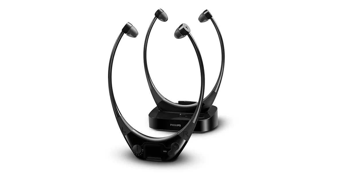 Philips Casque TV AudioBoost sans fil
