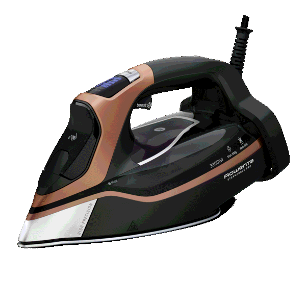 Rowenta Steamforce Pro Fer vapeur, Débit vapeur continu 75 g/min, Fonction pressing 300 g/min