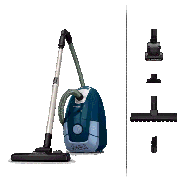 Rowenta Power XXL, Aspirateur avec sac, 900W max, 4,5L, Filtration 99,98%, Kit animal