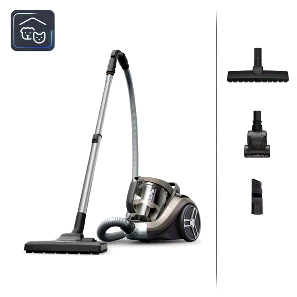 Rowenta Compact Power Cyclonic XXL, Aspirateur sans sac, 900W, 2,5L