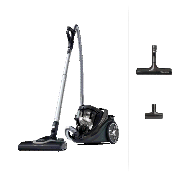 Rowenta Silence Force Cyclonic Effitech, Aspirateur sans sac, 59 db(A), Puissant, 2,5L
