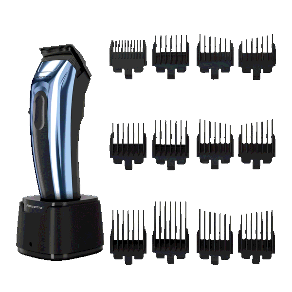 Rowenta Barber Experience, Tondeuse coupe homme pour cheveux et barbe inspirée des barbiers