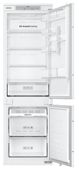 Samsung Réfrigérateur combiné intégrable, 267L - BRB2G600FWW