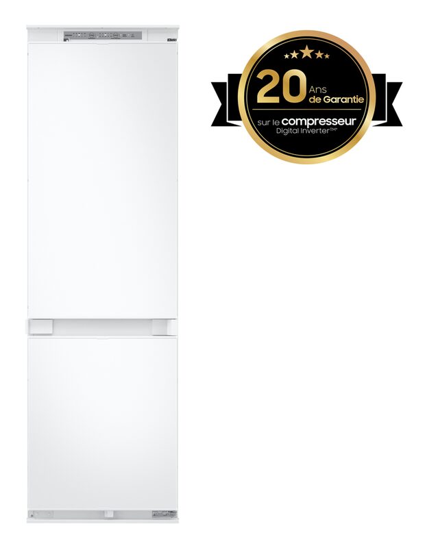 Samsung Réfrigérateur combiné intégrable, 267 L - E - BRB80F26CES0