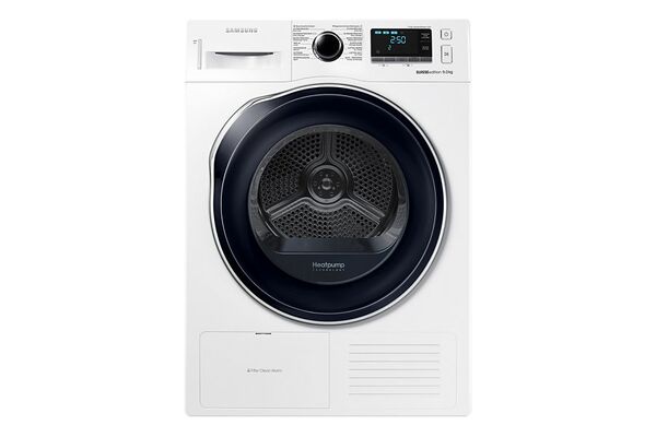 Samsung Sèche-linge Pompe à chaleur A++, Blue Design, 9kg - DV90K6000CW