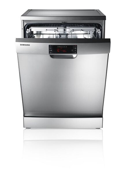 Samsung Lave-vaisselle pose-libre avec technologie Storm Wash, 14 couverts - DW5363PGBSL