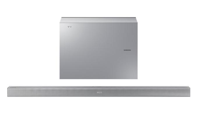 Samsung Barre de son silver 320W, Bluetooth, caisson de basse sans fil - HW-J551