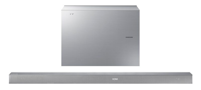 Samsung Barre de son silver 340W, Bluetooth, caisson de basse sans fil - HW-K551