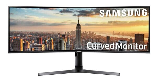 Samsung 43" Écran incurvé ultra large - C43J890DKU