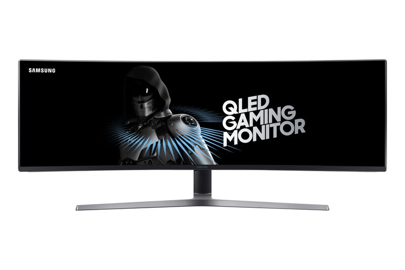 Samsung 49" Écran gaming incurvé ultra large - LC49HG90DMRXEN
