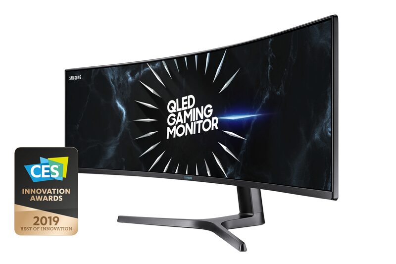 Samsung 49" Écran gaming incurvé ultra large - C49RG90SSR