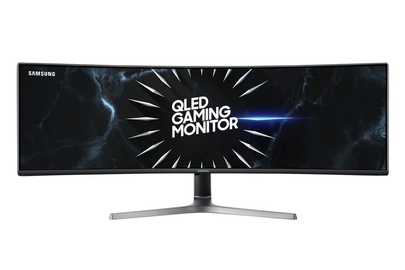 Samsung 49" Écran gaming incurvé ultra large - C49RG90SSU