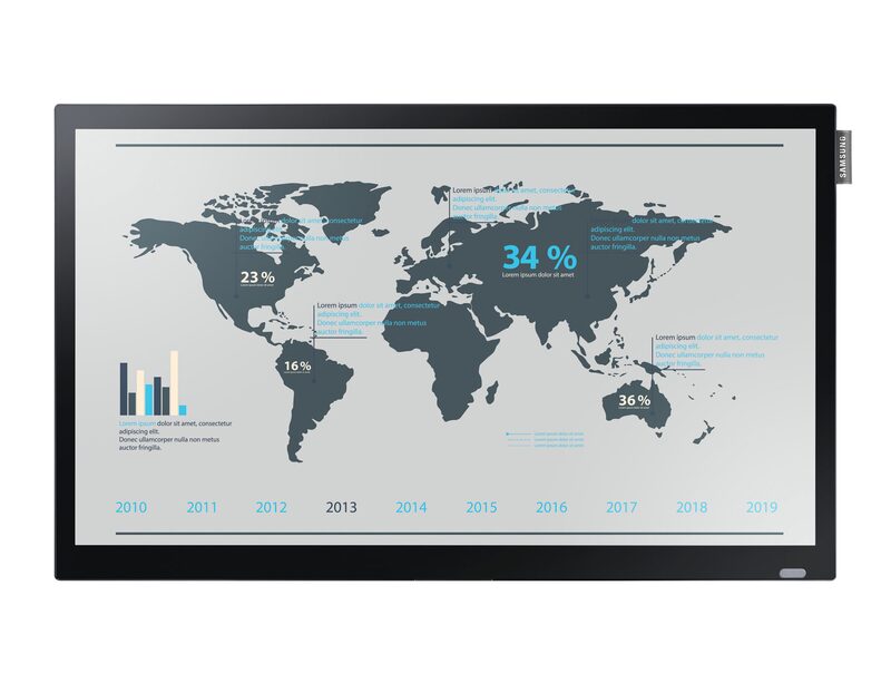 Ecran d'affichage dynamique LFD Samsung 22'' DB22D-T
