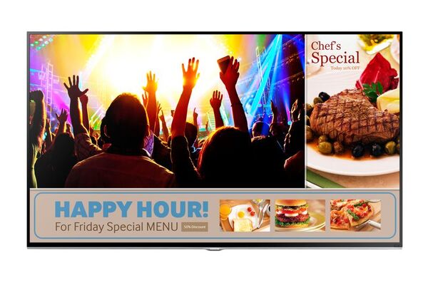 Ecran d'affichage dynamique Tuner TV LFD Samsung 40'' RM40D