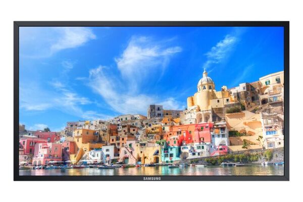 Samsung Moniteur 85" - Tactile préassemblé - 430 cd/m² - QM85D-BR