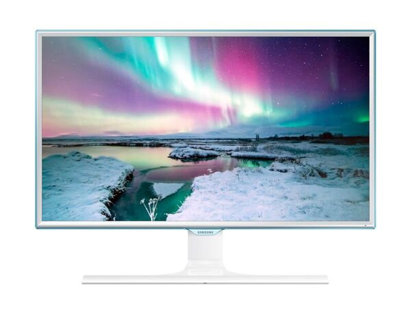 Samsung Moniteur LED 24" avec recharge à induction intégrée pour smartphone - S24E370DL