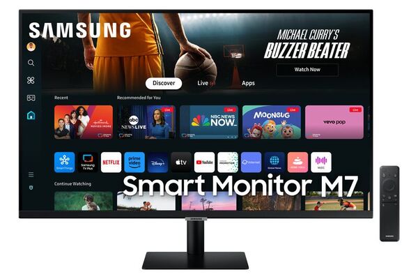 Samsung Smart Monitor M7 32" M70D - Noir - UHD 4K