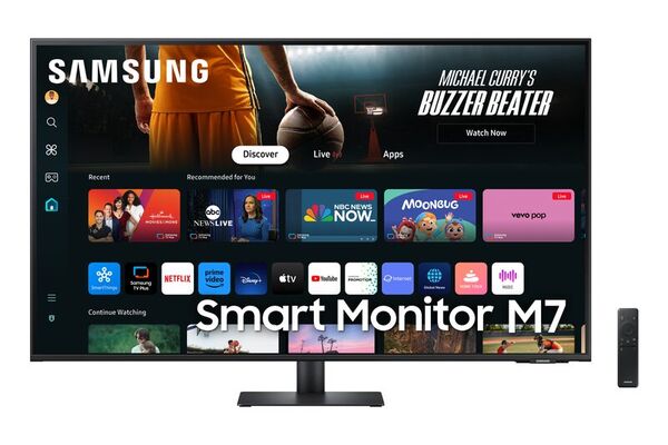 Samsung Smart Monitor M7 43" M70D - Noir - UHD 4K