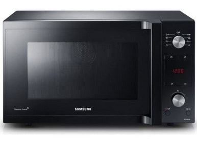 Micro-ondes Combiné 45L Noir Samsung - MC455TCRCBB