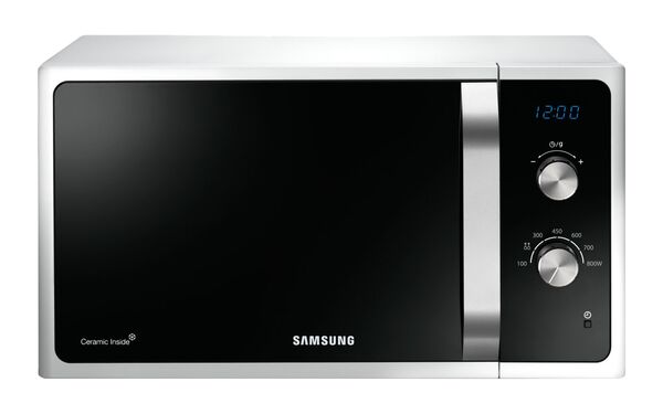 Micro-ondes Solo 23L Blanc Samsung - MS23F301EAW