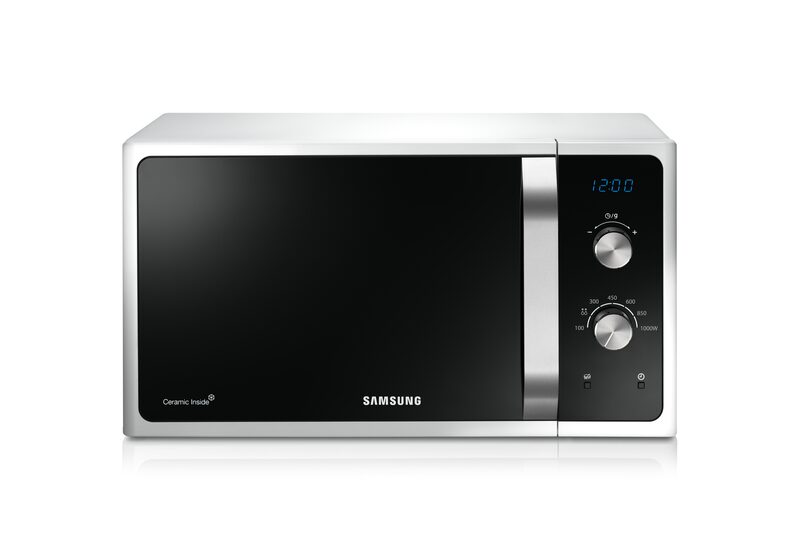 Micro-ondes Solo 28L Blanc Samsung - MS28F303EAW