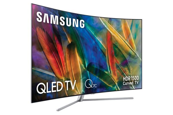 Samsung TV QLED 55'' Q7C, Ecran incurvé, Smart TV, 3200 PQI
