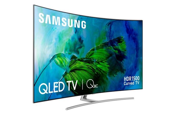 Samsung TV QLED 55Q8C 2017, Ecran Quantum Dot, Smart TV