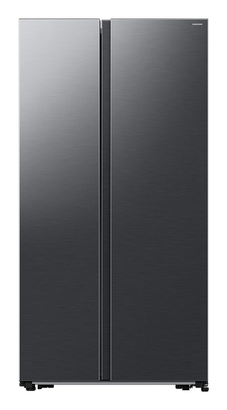 Réfrigérateur Samsung Bespoke AI - Américain- Carbone- Ecran interne - 583L - Classe E -RS57DG400EB4