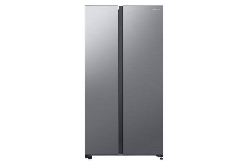 Réfrigérateur Samsung Bespoke AI - Américain- Platinum Inox- - 655L - Classe E -RS62DG5003S9