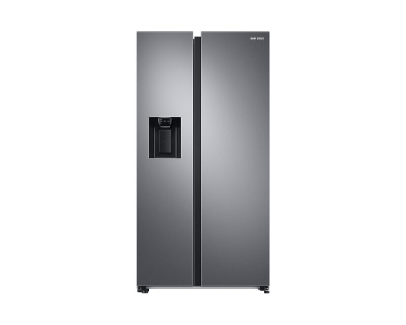 Réfrigérateur Samsung Bespoke AI - Américain- Platinum Inox- Finit int. Premium - 634L - Classe D -RS68CG882DS9