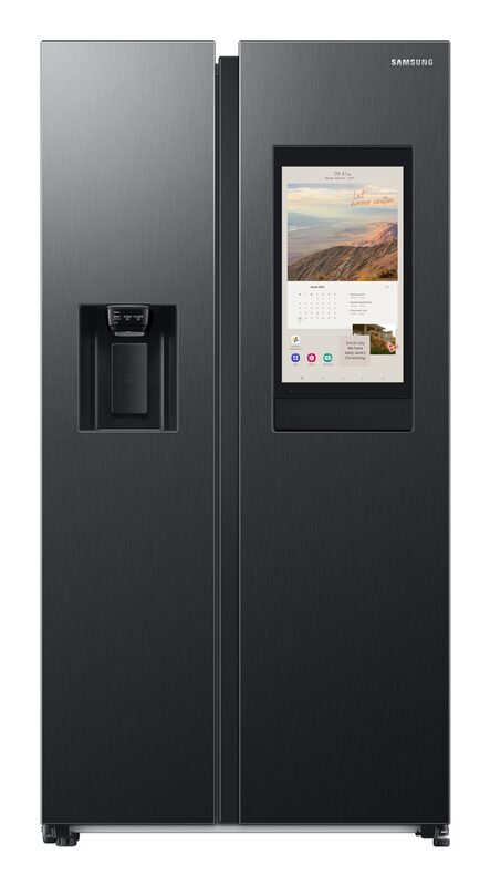 Réfrigérateur Samsung Family Hub -Américain- Carbone- 614L - Classe E -RS6HDG883EB1