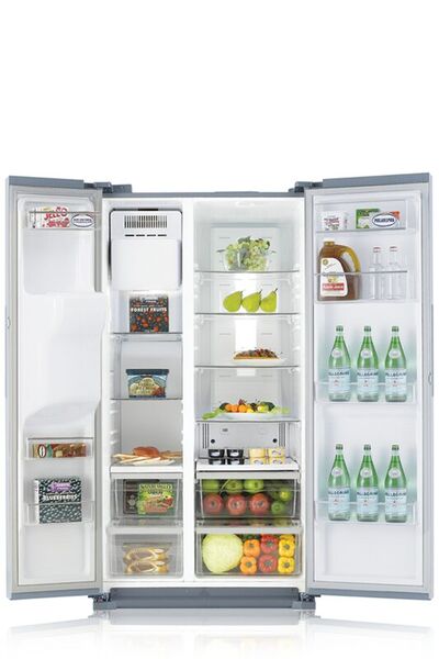 Samsung Réfrigérateur Side by Side, 543L - RS7778FHCSL