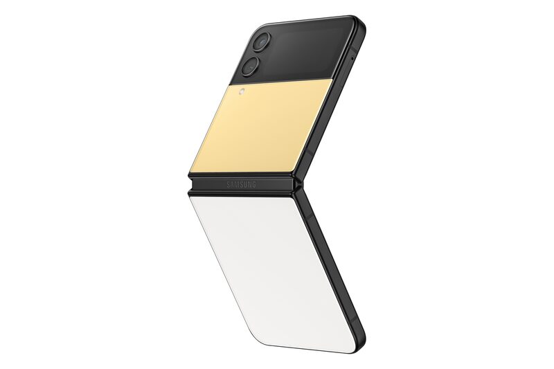 Samsung Galaxy Z Flip4 Bespoke Edition (avec face avant Jaune)