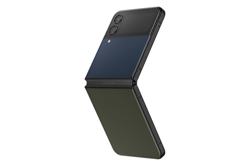 Samsung Galaxy Z Flip4 Bespoke Edition (avec face avant Bleue)