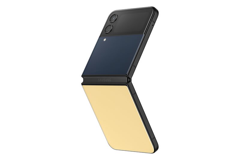 Samsung Galaxy Z Flip4 Bespoke Edition (avec face avant Bleue)