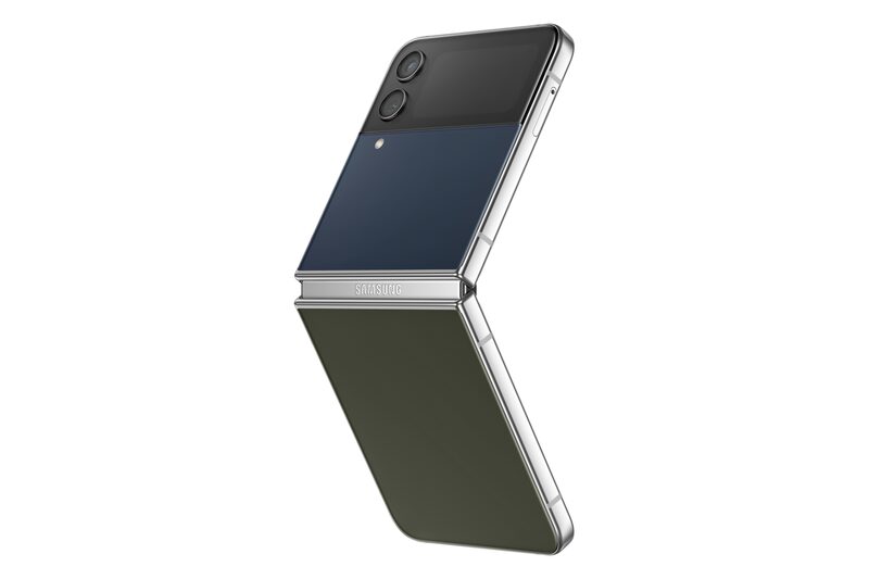 Samsung Galaxy Z Flip4 Bespoke Edition (avec face avant Bleue)